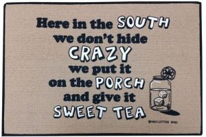 Southern Themed Funny Welcome Mat