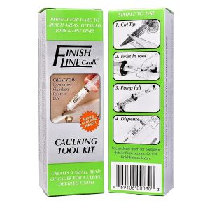 Finish Line Caulk Tool - Caulk Syringe