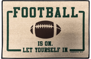Football Is On - Welcome Mat