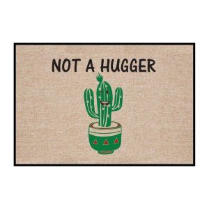 Not a Hugger - Funny Doormat